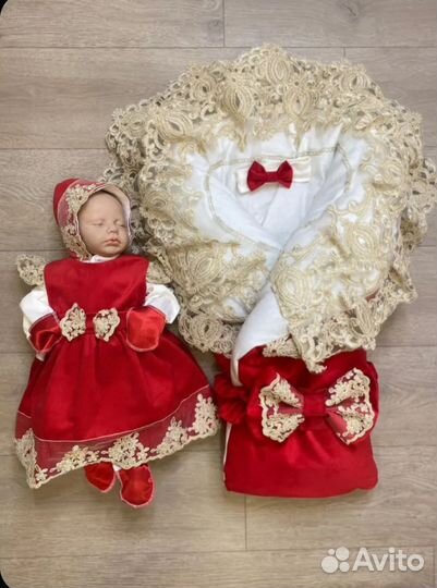 Конверт на выписку осень весна для девочки