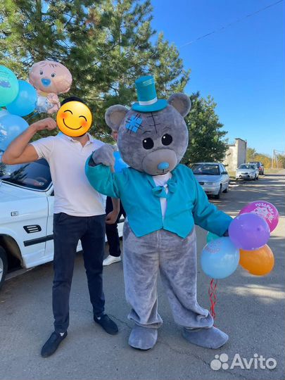 Мишка тедди на праздник