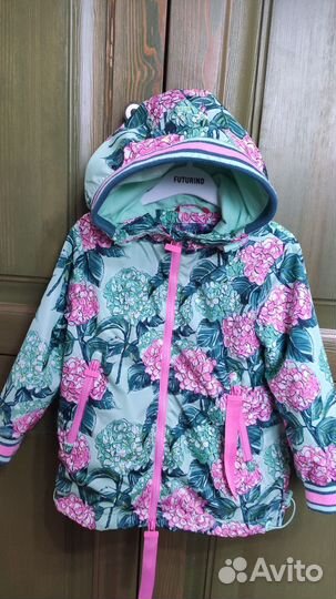 Ветровка для девочки 98