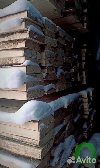 Доска дюймовка 25х100х6000 Хвойных пород