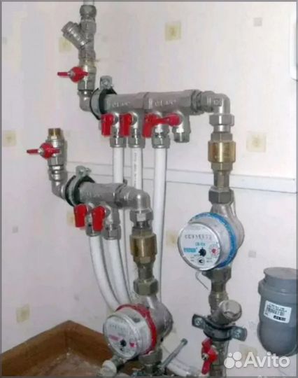 Мастер на час Установка водосчетчиков Сантехник