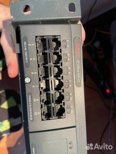 Атс Avaya IP Office 500 v2 (много лицензий,4 платы
