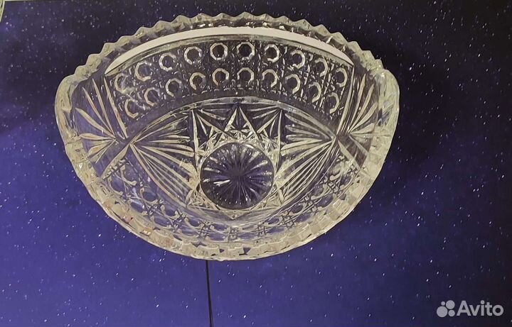 Хрусталь 2 салатника, набор, цена за всё