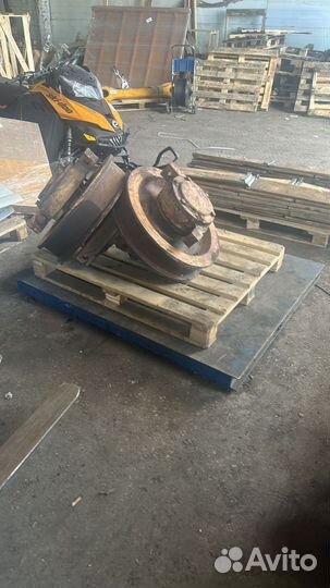 Колеси крановые К2Р 630х150 с буксами Тельфер таль