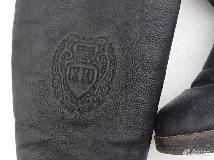 Зимние сапоги 35 черные женские