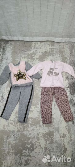 Вещи пакетом на девочку 98-104