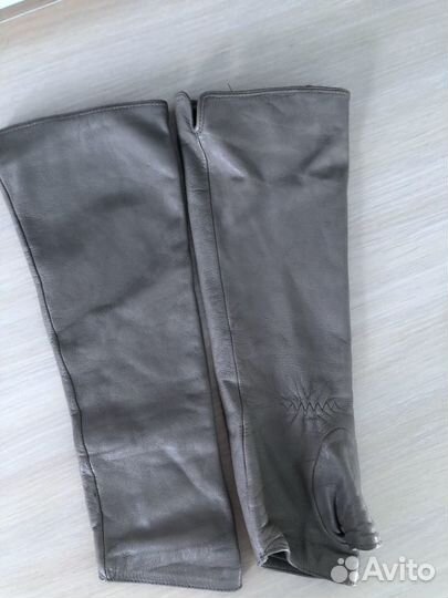 Перчатки кожаные