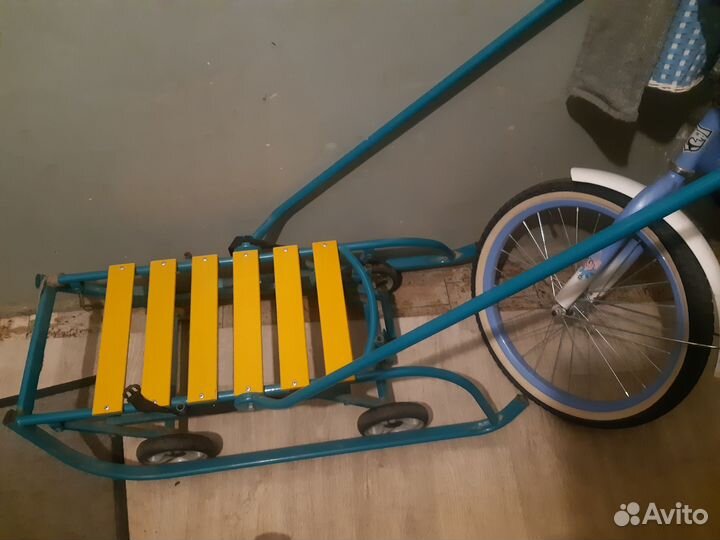 Детские санки на колесах