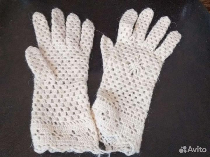 Перчатки вязанные