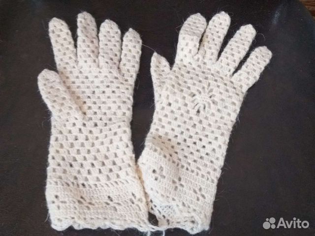 Перчатки вязанные