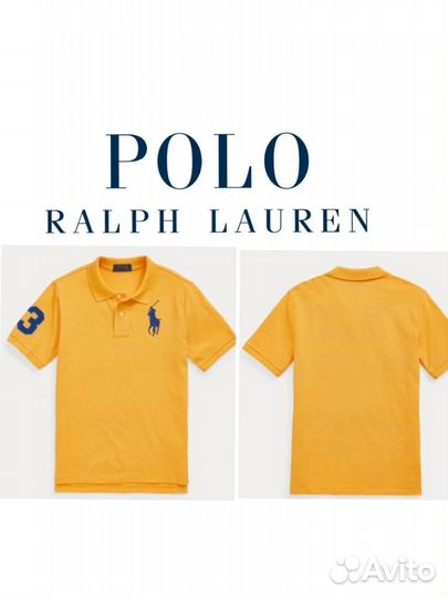 Polo ralph lauren футболка поло оригинал из США