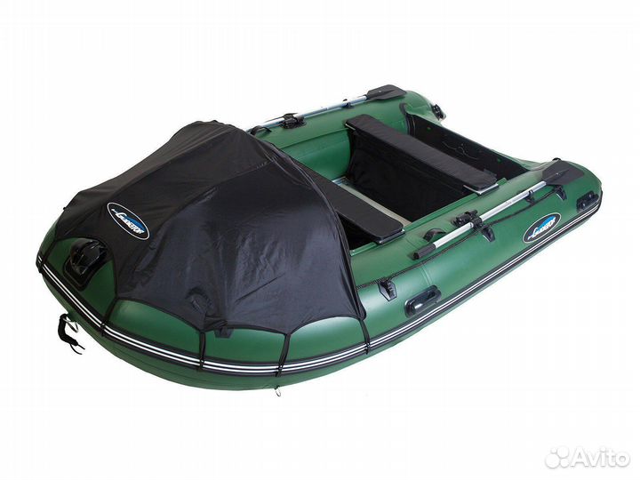 Лодка пвх Gladiator D370AL зеленый