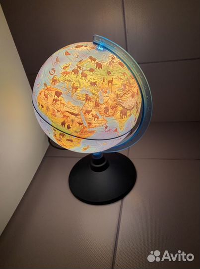 Глобус с подсветкой