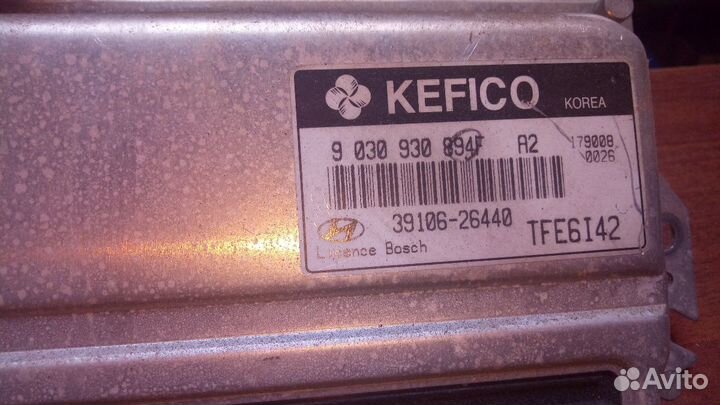 Эбу блок управления 3910626440 Хендай Гетц