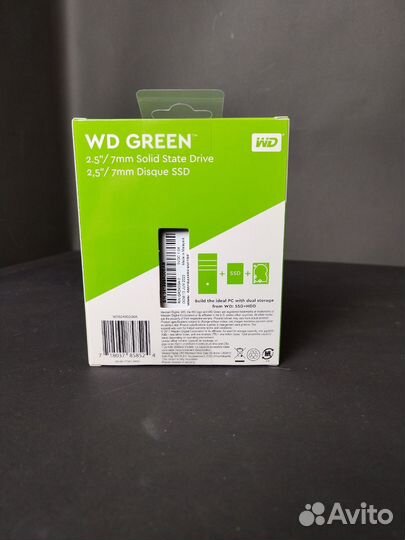 Жесткий диск ssd WD Green 240 Gb