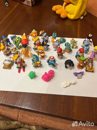 Игрушки из киндер сюрприза