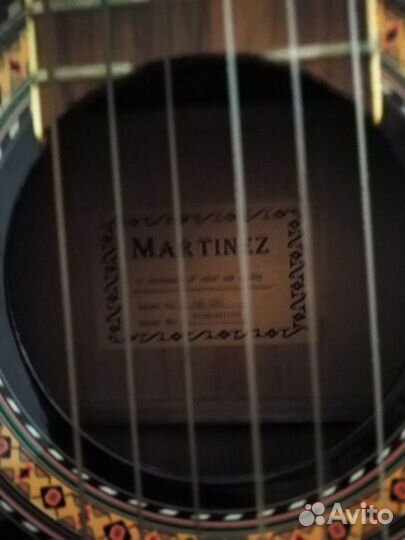 Акустическая гитара Martinez FAC-502
