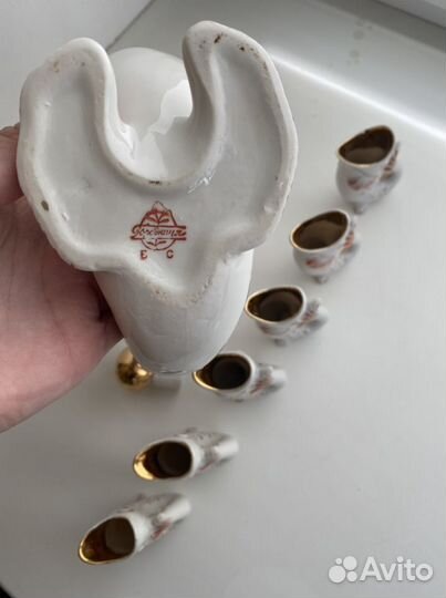 Графин с рюмками Городница