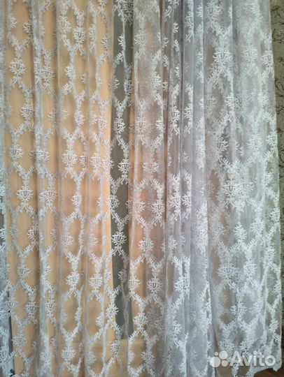 Тюль новый