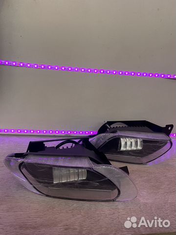 Led противотуманные фары на Daewoo Nexia 80w