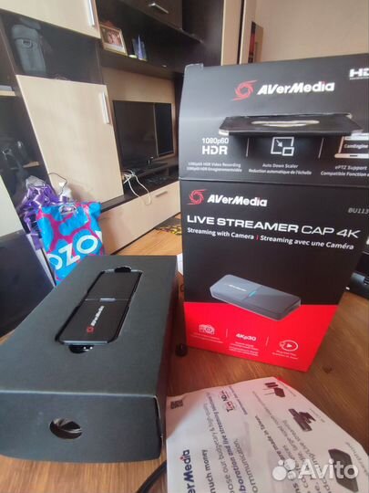 Карта видеозахвата avermedia bu113