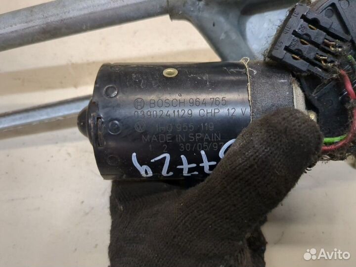 Механизм стеклоочистителя Volkswagen Polo, 1997