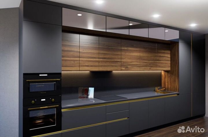 Кухня под потолок артикул 85682