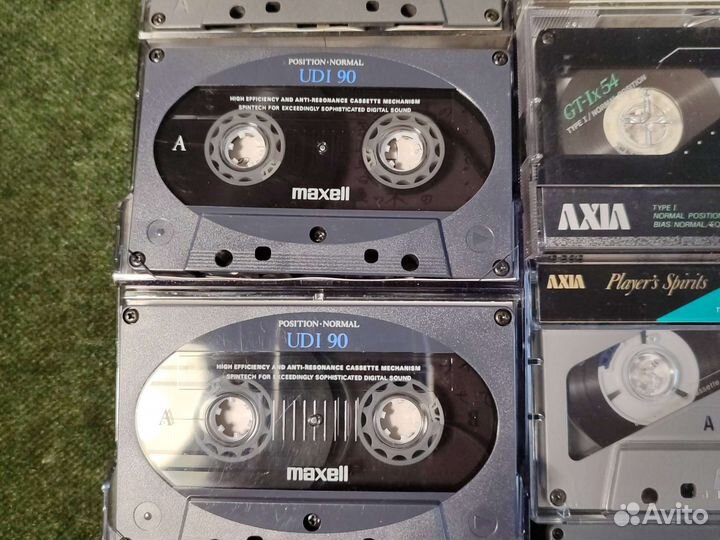 Аудиокассета maxell, sony, TDK, axia