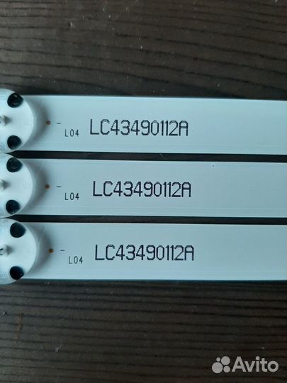 Подсветка HL-99430CSP1313-0701S-02 LC43490112A