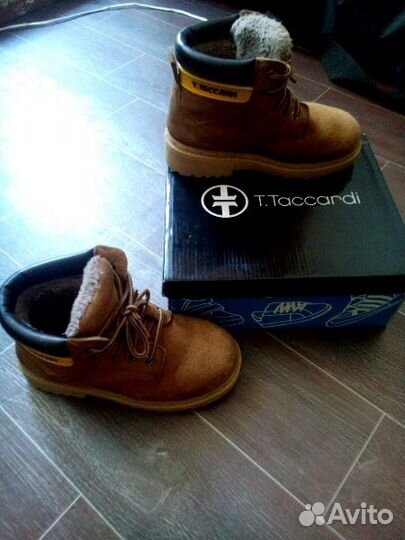 Зимние ботинки немного б/у