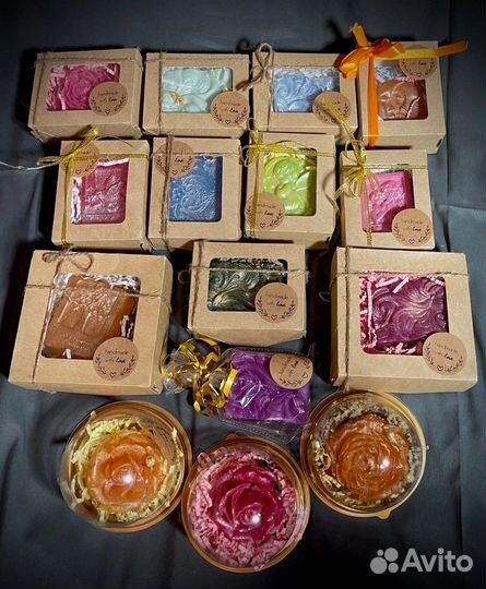 Сувенирное мыло ручной работы