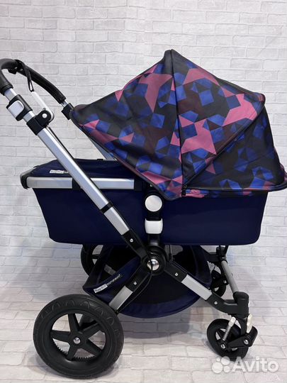 Коляска Bugaboo Cameleon 3+ 3в1 NavyBirds