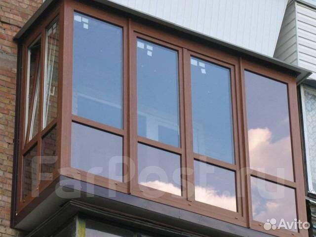 Балконное остекление под ключ