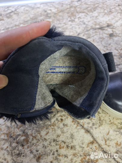 Ботинки демисезонные для девочки 28 размер