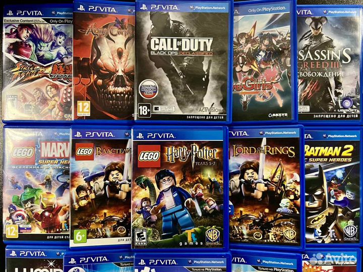 Б/У игры для PS Vita