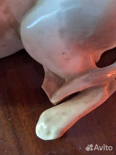 Статуэтка фарфор СССР дог