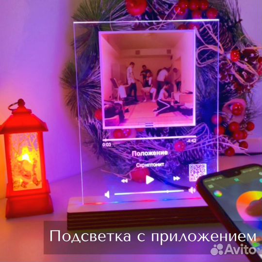 Рамка с живым фото