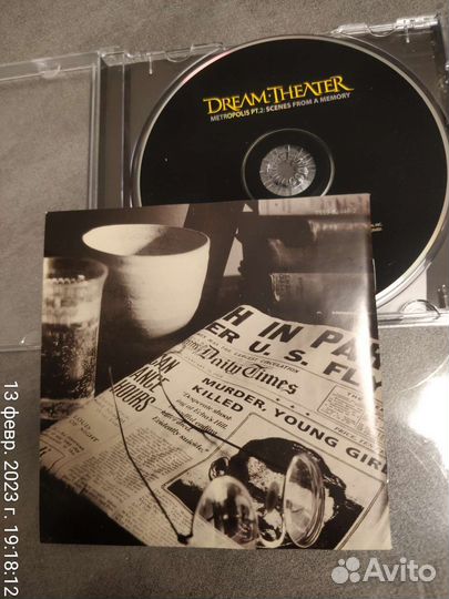 Dream Theater. Metropolis Pt, 2. CD