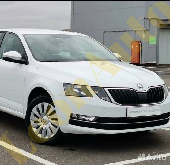 Ноускат Skoda Octavia A7 candy white