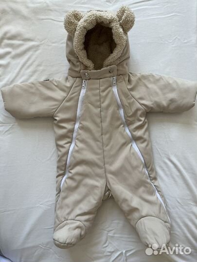 Зимний комбинезон для девочки 68
