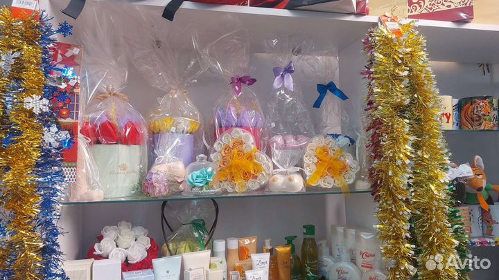 Букет из мыла