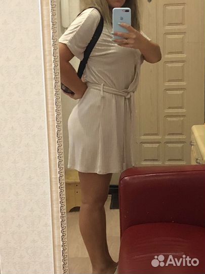 Комбинезон в рубчик с шортами H&M