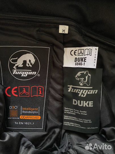 Мотоштаны Furygan Duke (M)