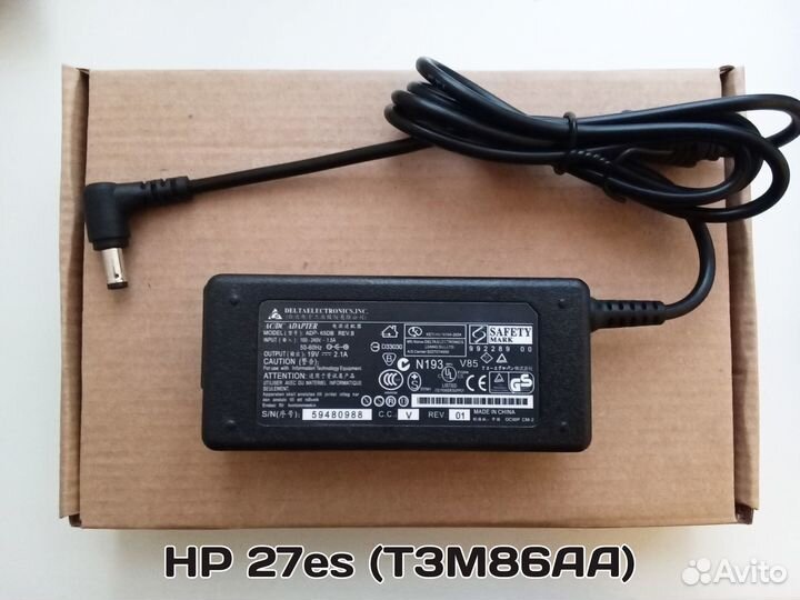 Блoк питaния для мoнитора HP 27ES (Т3М86аа)