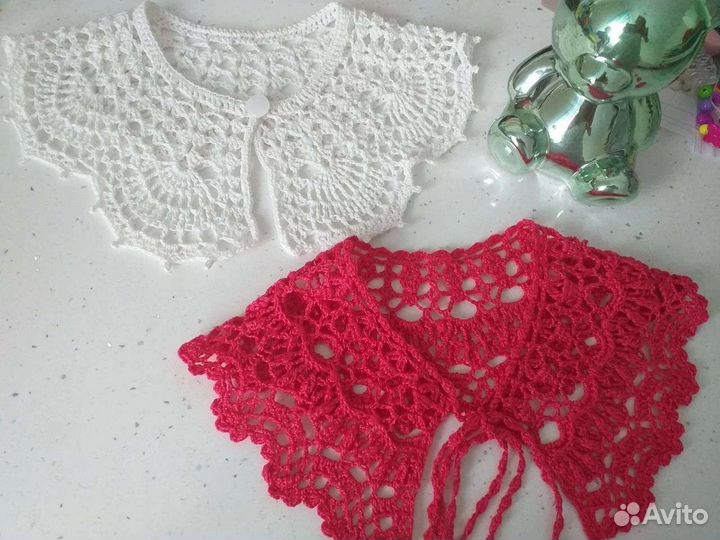 Воротнички кружевные