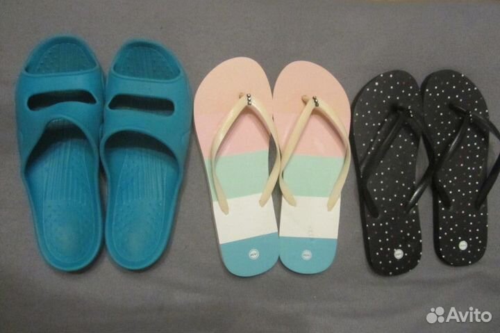 Ласты.Тапки для бассейна(40,41размер) Маска+трубка