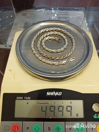 Колье, цепь из серебра 925 пробы