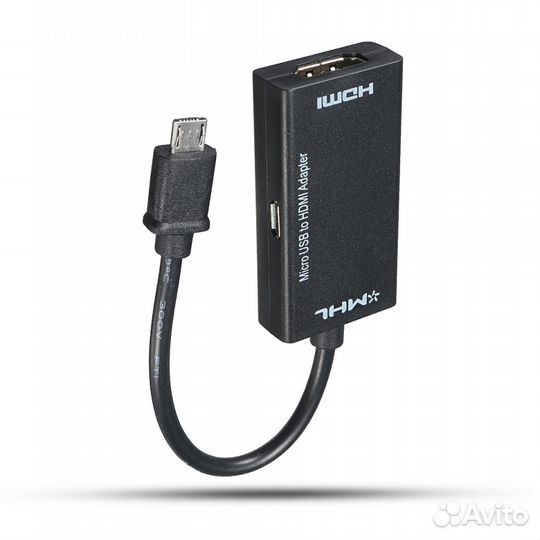 Hdmi адаптер для Micro USB (с поддержкой MHL)