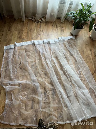 Шторы тюль органза