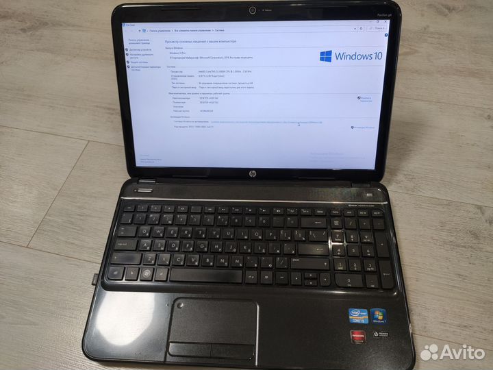 Ноутбук Hp pavilion g6